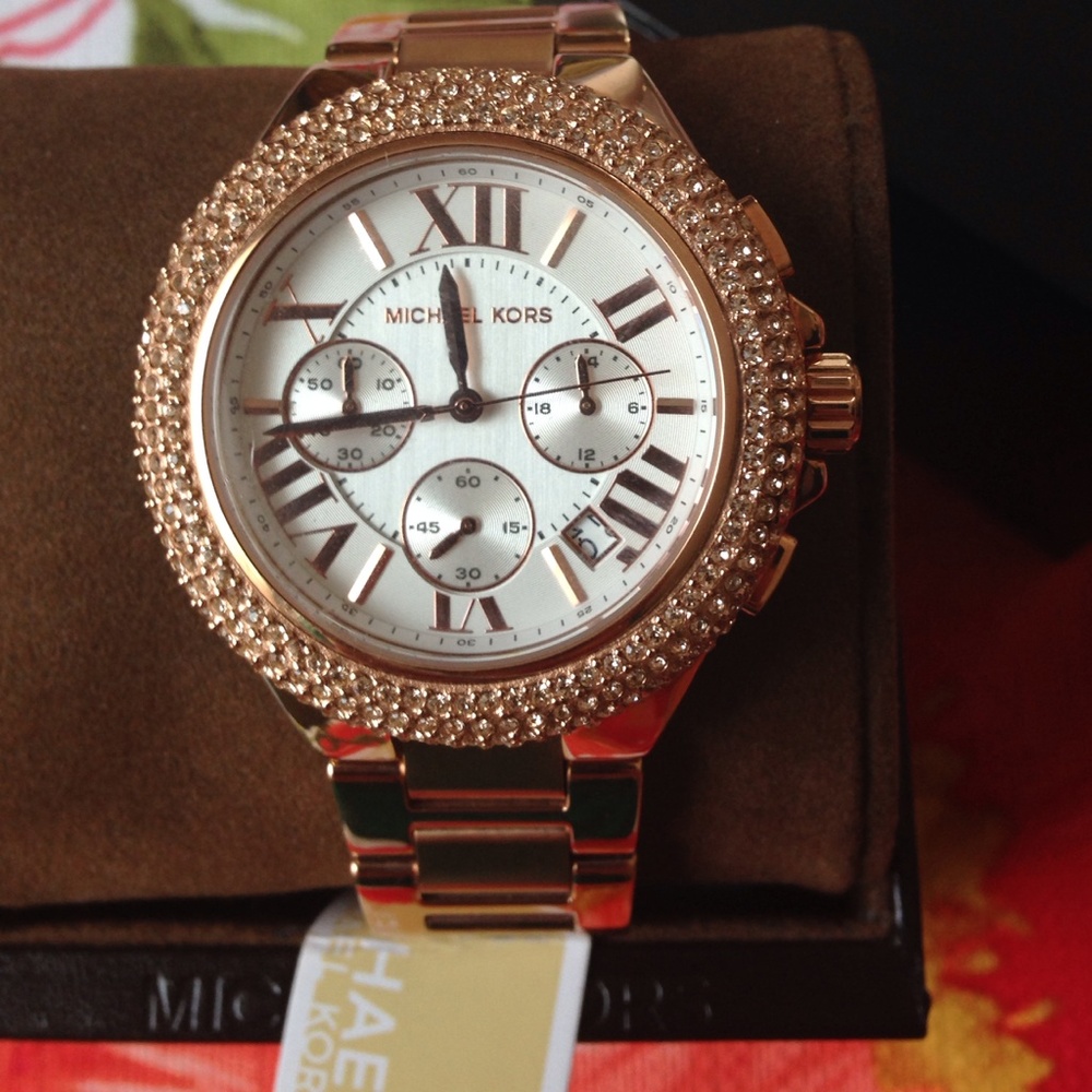 Michael Kors rose gold watch MK5636 NWT